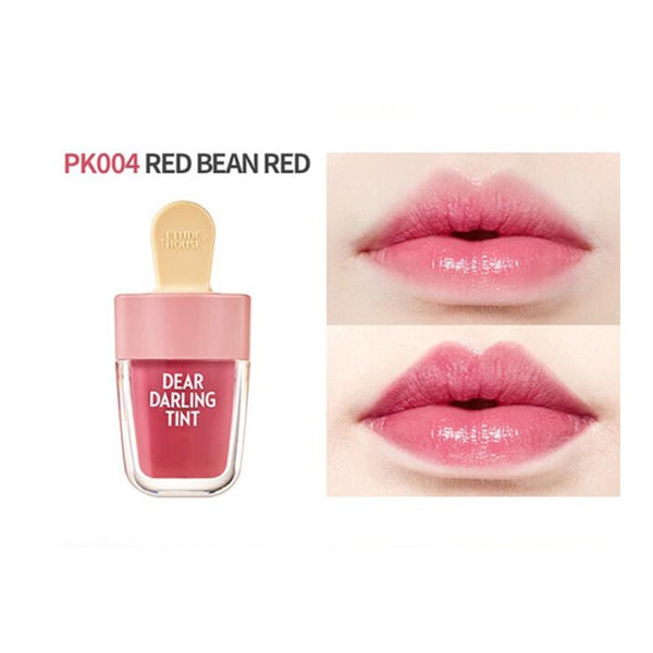 Etude House - Dear Darling Water Gel Tint #PK004 Red Bean Red - Shine 32