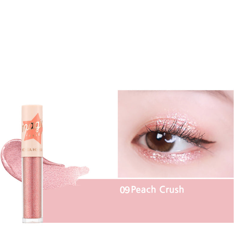 Holika Holika - Eye Metal Glitter #9 Peach Crush