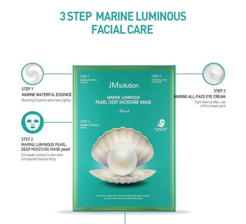 JMsolution - Marine Luminous Pearl Deep Moisture Mask (single) - Shine 32