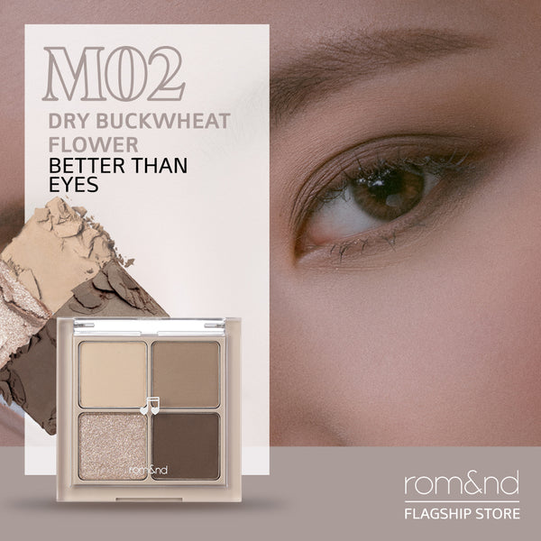 rom&nd - Better Than Eyes Music Series #02 Dry Buckwheat Flower - Shine 32