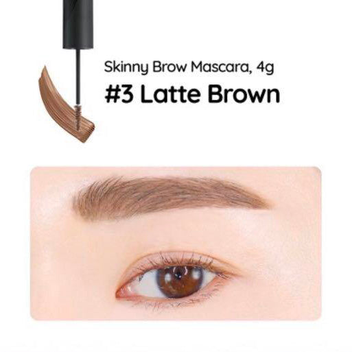 Innisfree - Skinny Brow Mascara #3 Latte Brown - Shine 32