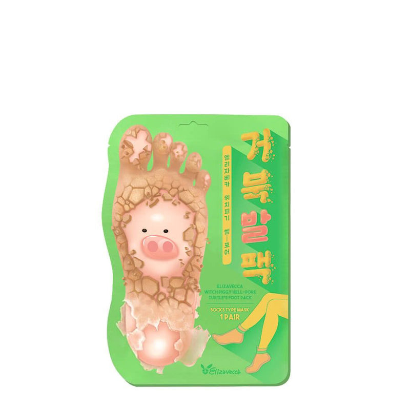 Elizavecca - Witch Piggy Hell Pore Turtle's Foot Pack (1 pair) - Shine 32