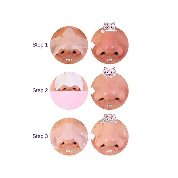Holika Holika - Pig Nose Clear Blackhead 3-Step Kit