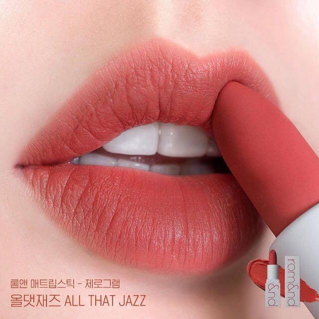 rom&nd - Zero Matte Lipstick #02 All That Jazz - Shine 32